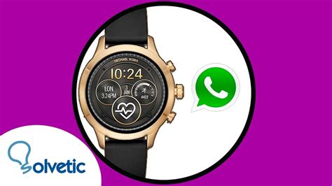 whatsapp on michael kors smartwatch|How TO INSTALL WhatsApp on Michael Kors Smartwatch.